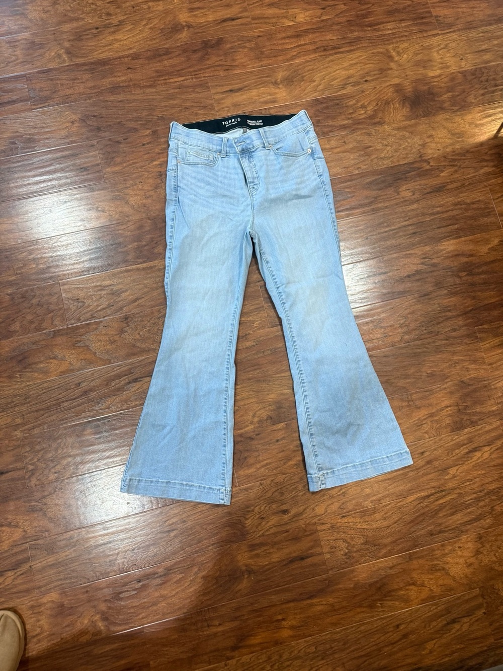 torrid Light Blue Flare Jeans